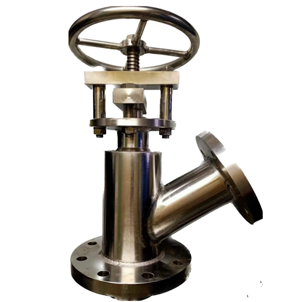 S.S. Y Type Flush Bottom Tank Valve